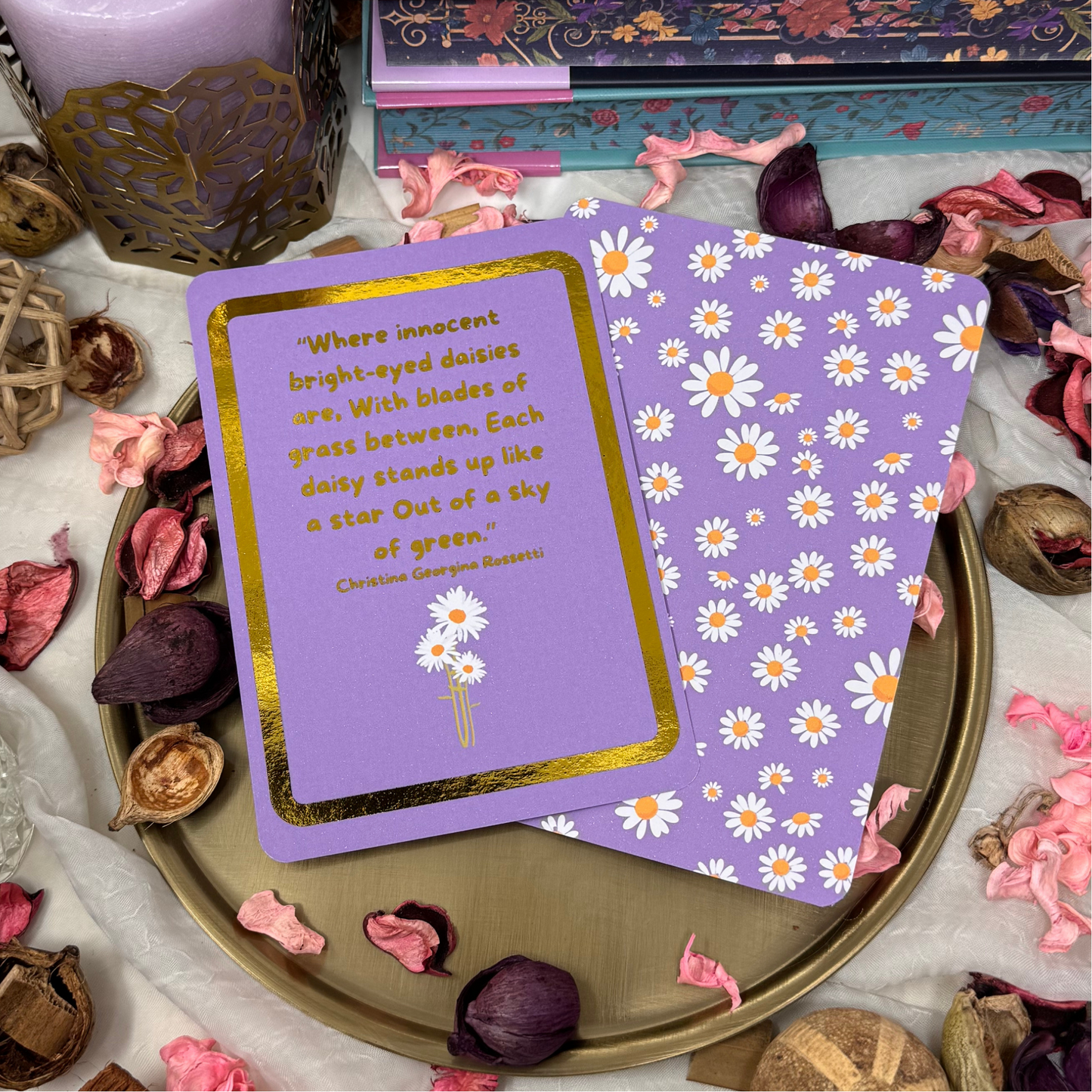 Inserto Kindle & Kobo - Purple Daisy
