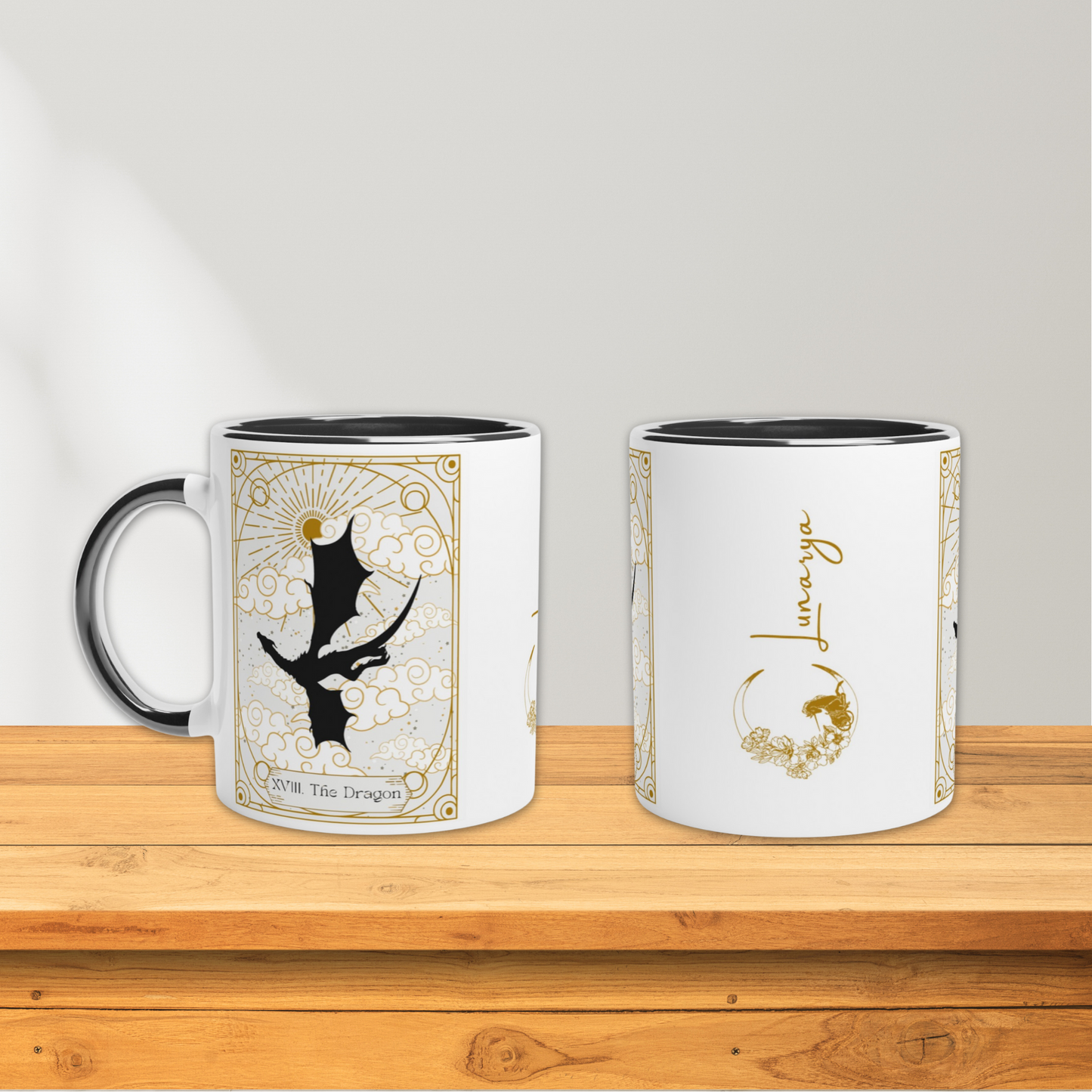 Tazza I Tarocchi - XVIII. The Dragon